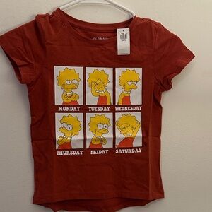 Old Navy The Simpsons  Character Tee